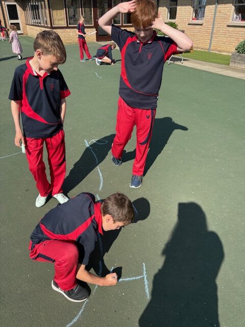 Spelling in the sunshine, Copthill School