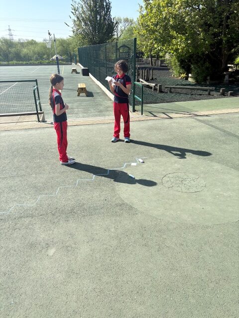 Spelling in the sunshine, Copthill School
