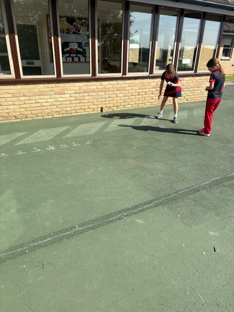 Spelling in the sunshine, Copthill School