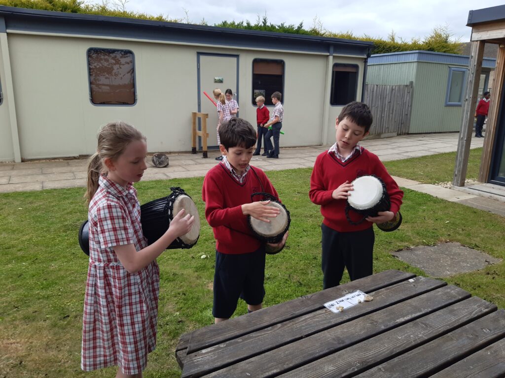 Outside Ostinato, Copthill School