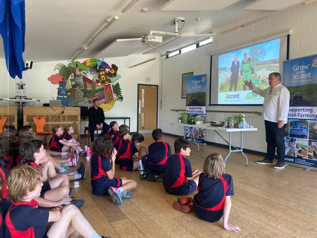 Mircro Farm Workshop for Year 5, Copthill School