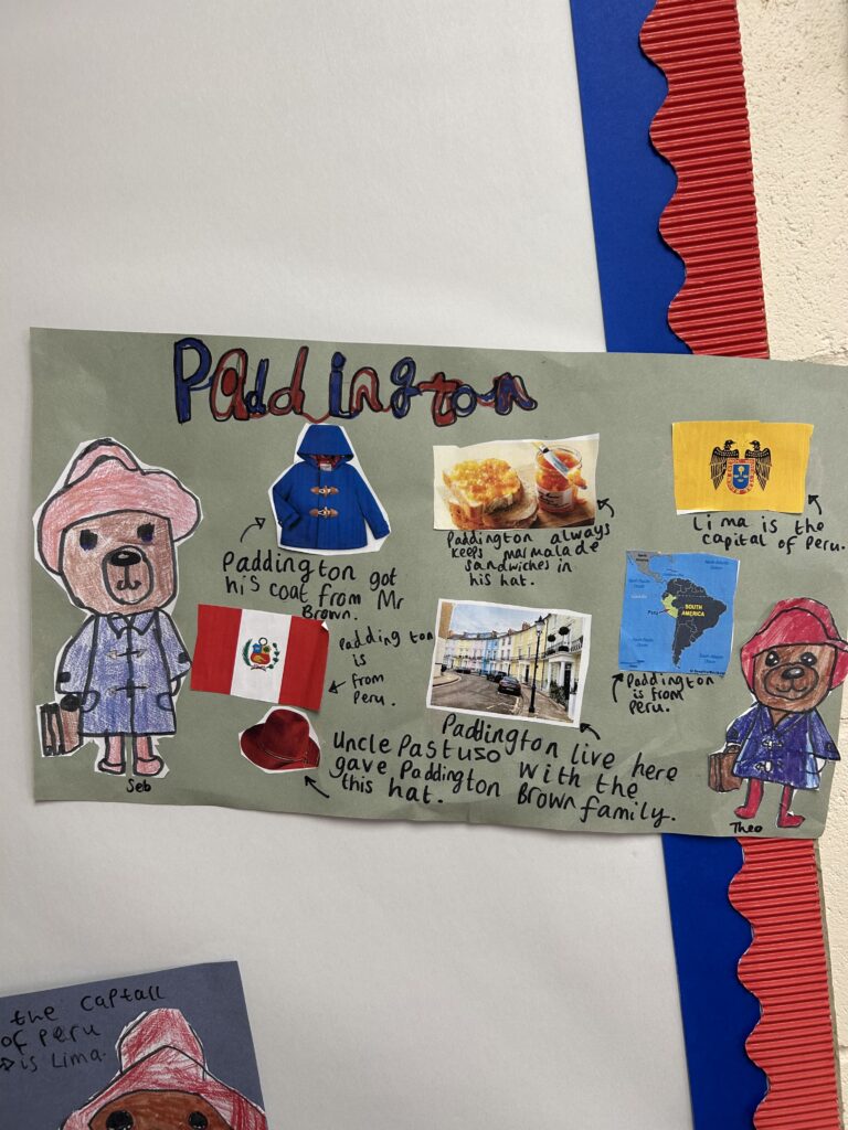 Please look after this bear!, Copthill School