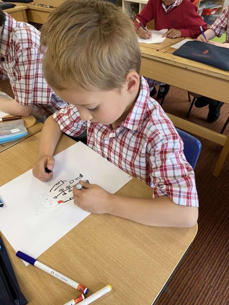 Please look after this bear!, Copthill School