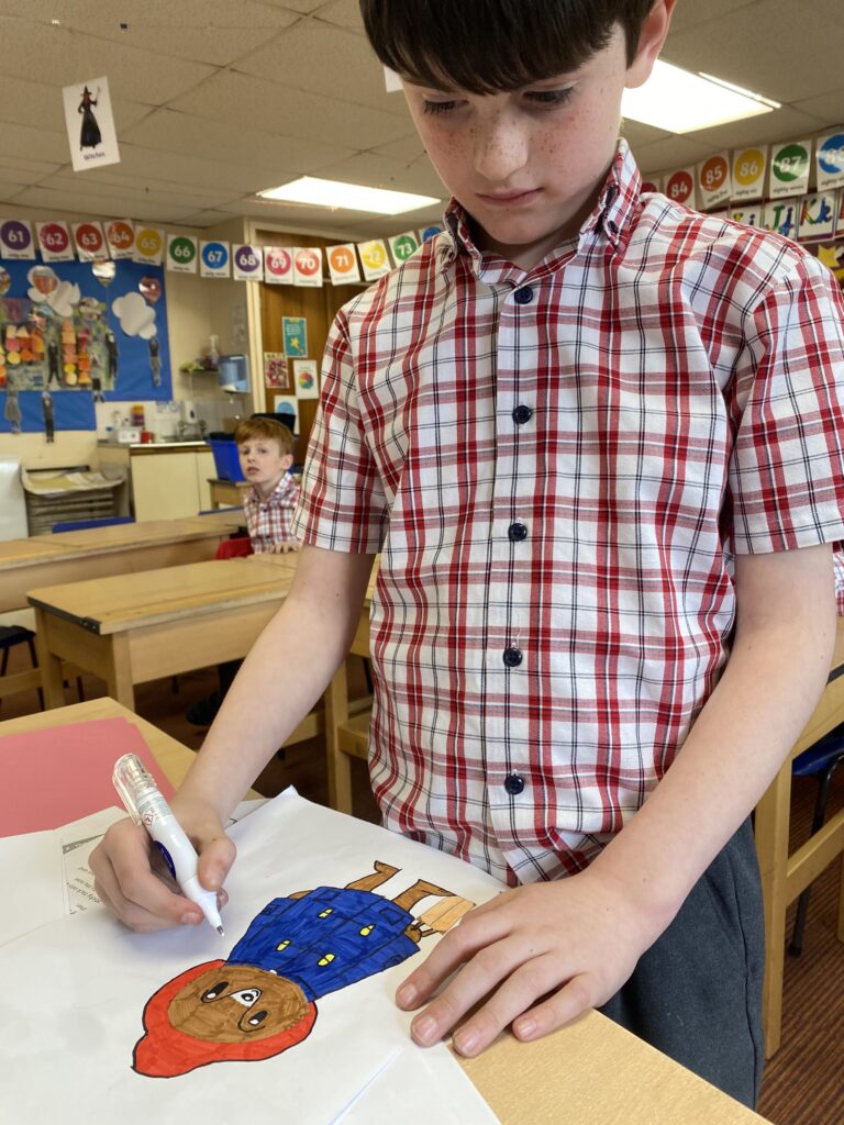 Please look after this bear!, Copthill School