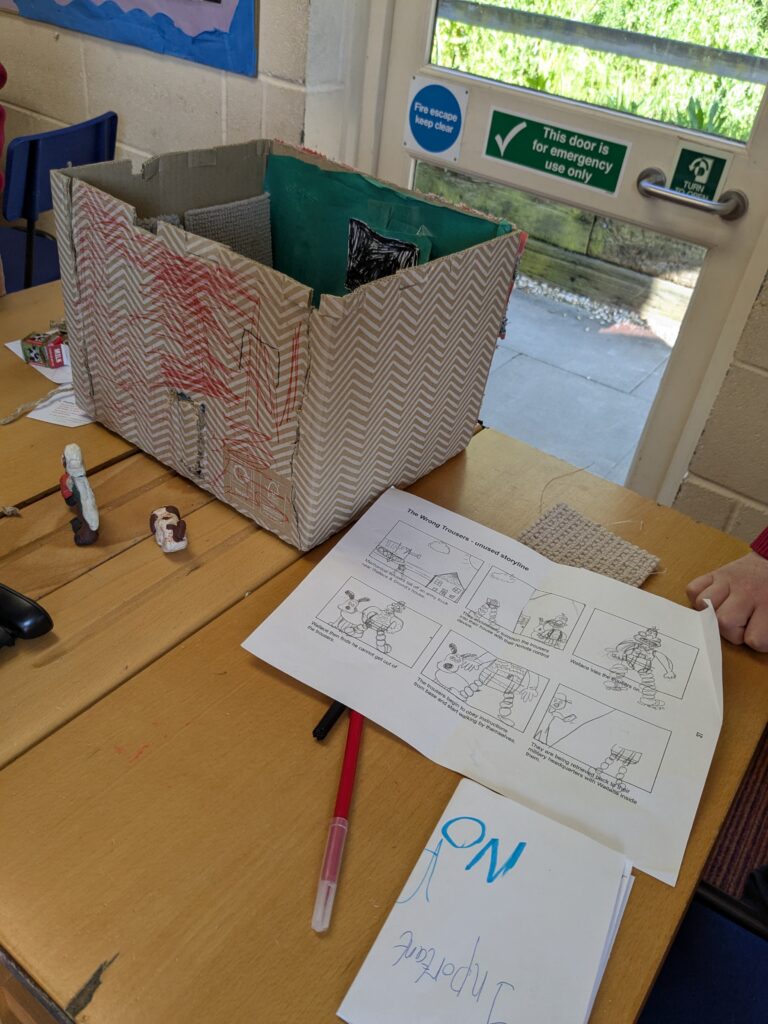 The Wrong Trousers, Copthill School