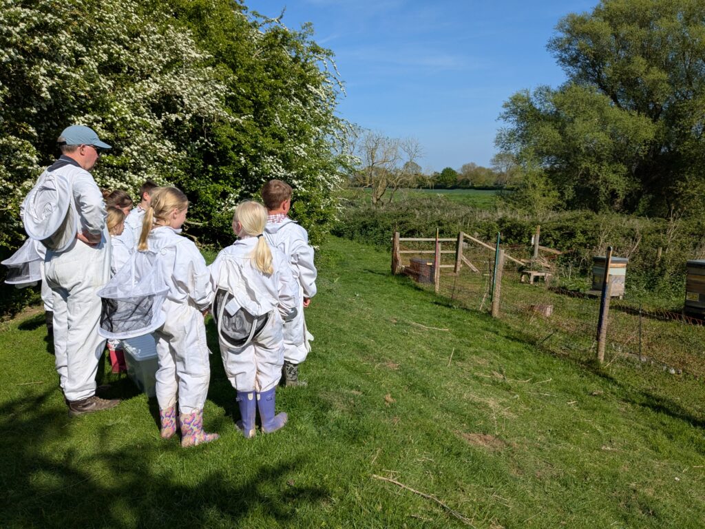 The bee mobile is back in action!, Copthill School