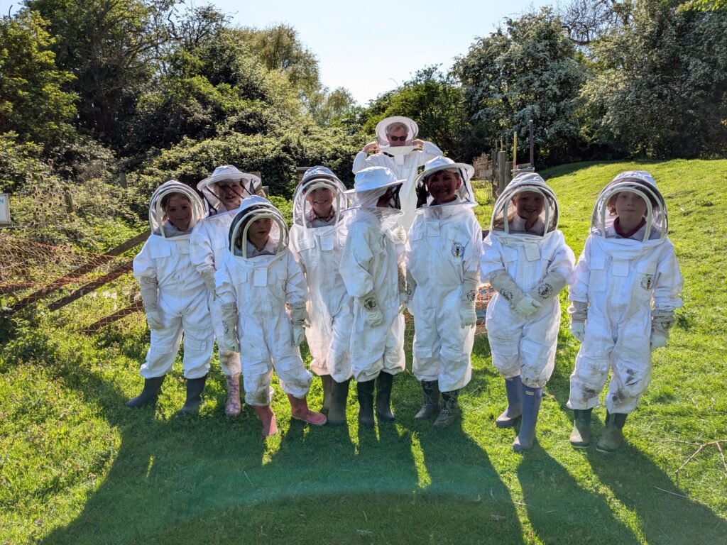 The bee mobile is back in action!, Copthill School