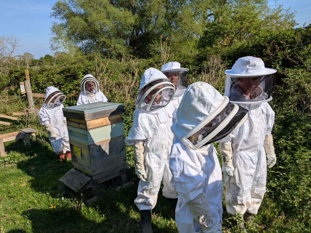 The bee mobile is back in action!, Copthill School