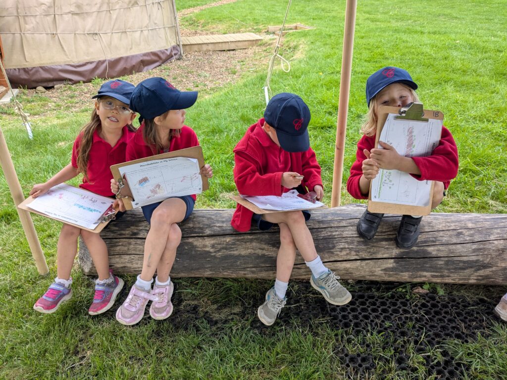 Copthill explorers, exploring micro habitats…, Copthill School