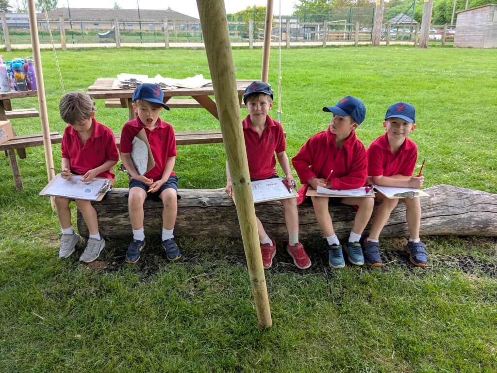 Copthill explorers, exploring micro habitats…, Copthill School