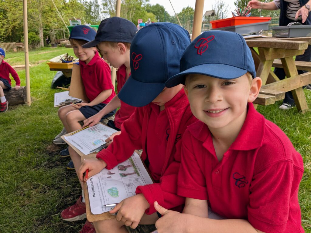 Copthill explorers, exploring micro habitats…, Copthill School