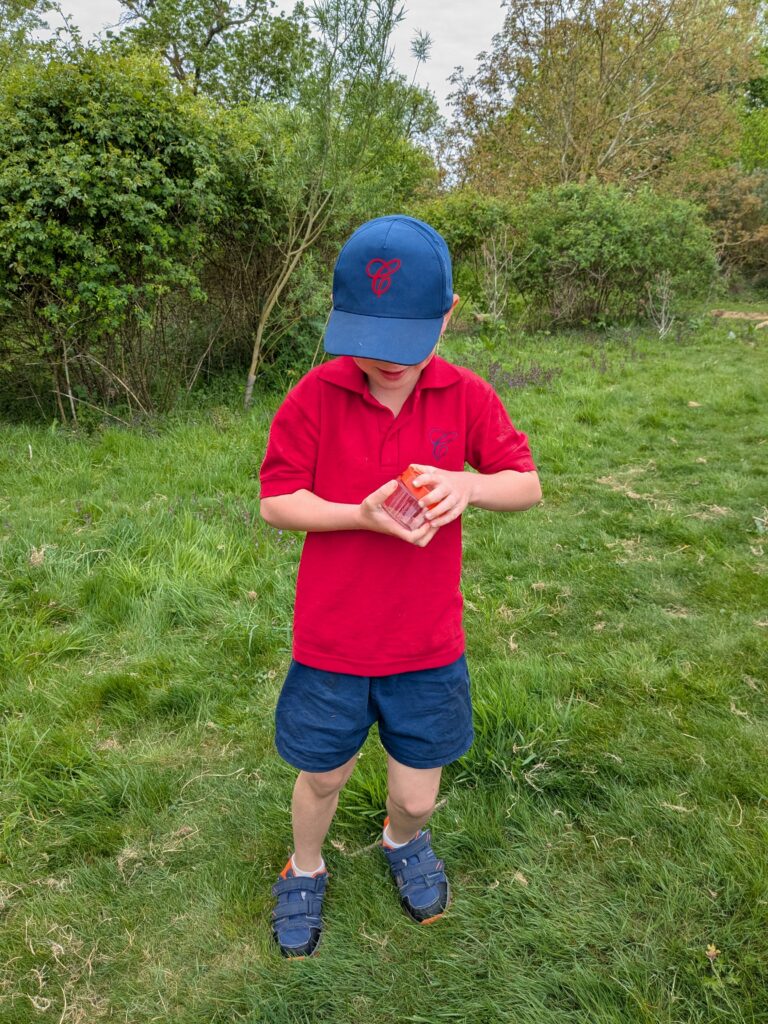 Copthill explorers, exploring micro habitats…, Copthill School