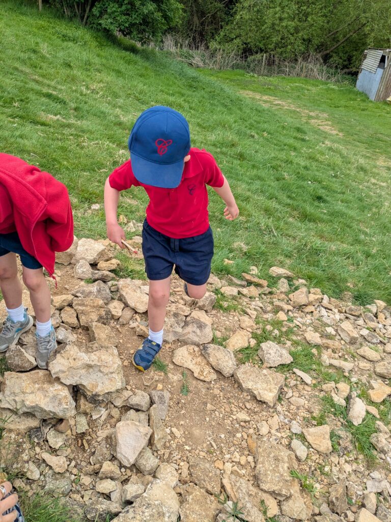 Copthill explorers, exploring micro habitats…, Copthill School