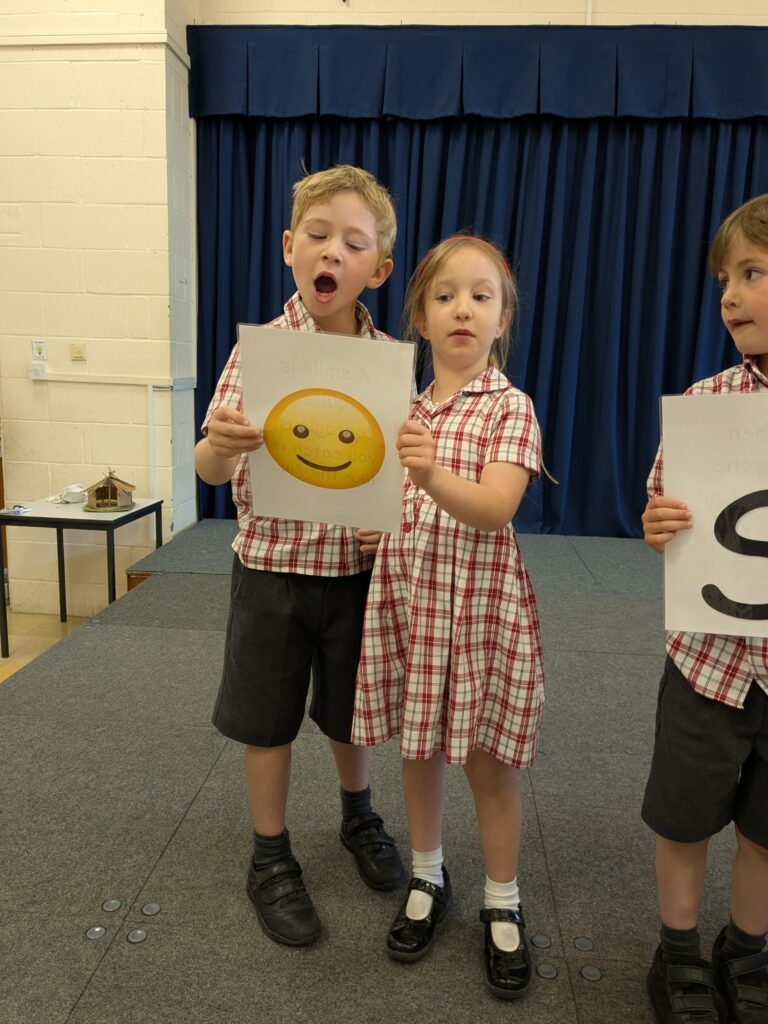 A smile is contagious…, Copthill School