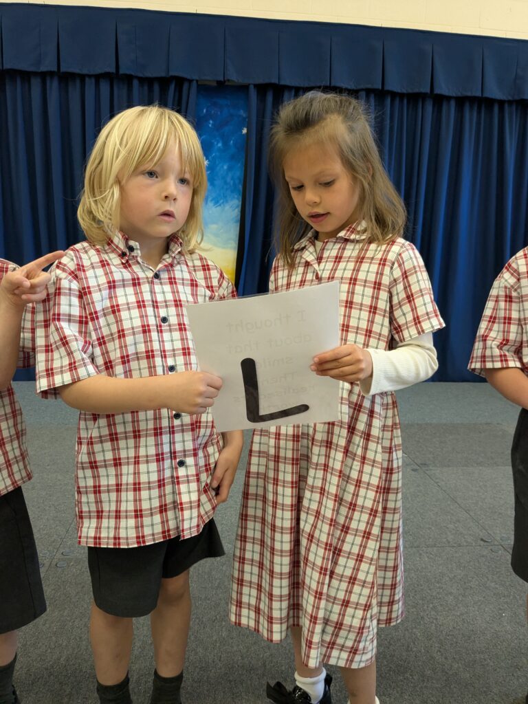 A smile is contagious…, Copthill School