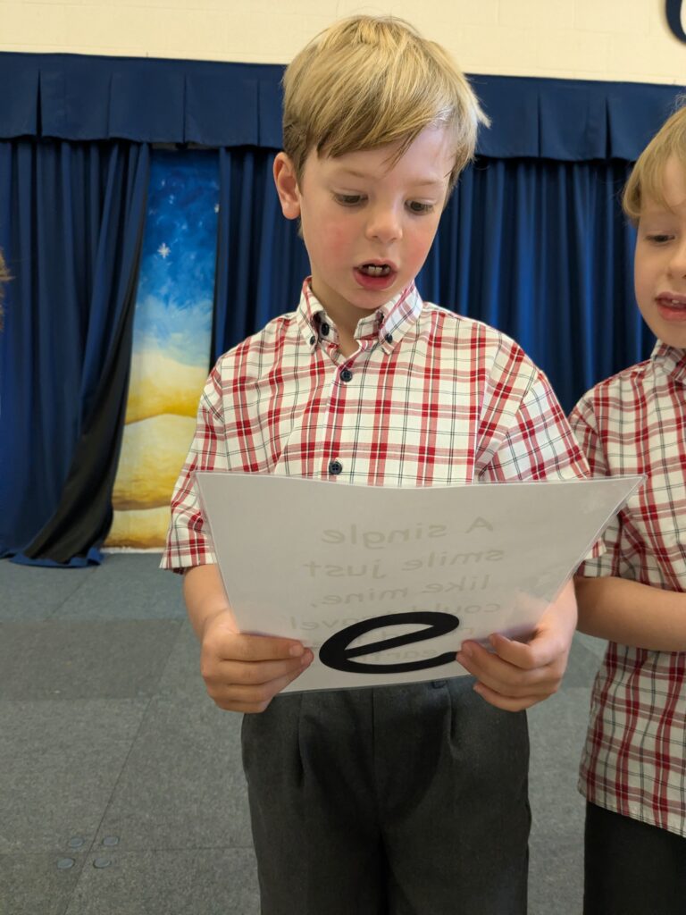 A smile is contagious…, Copthill School