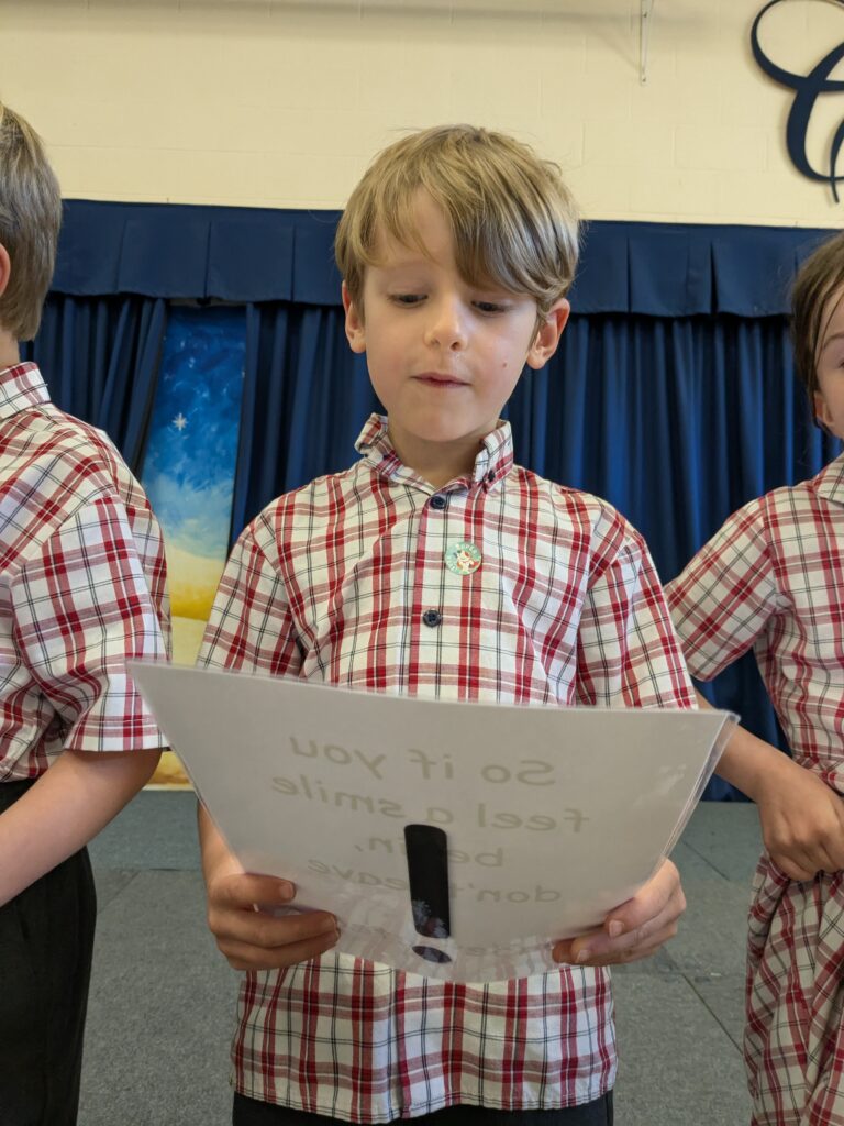 A smile is contagious…, Copthill School