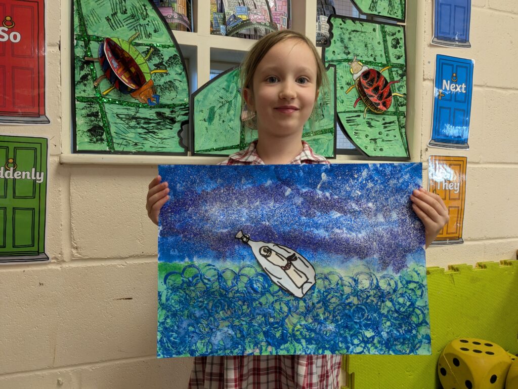 A message in a bottle&#8230;, Copthill School