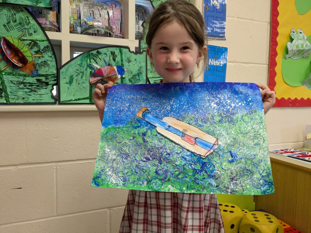 A message in a bottle&#8230;, Copthill School