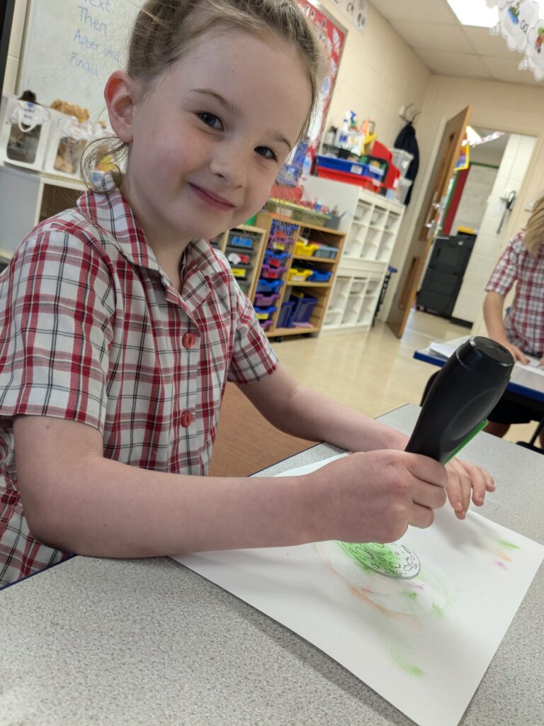 Earth in outer space…, Copthill School