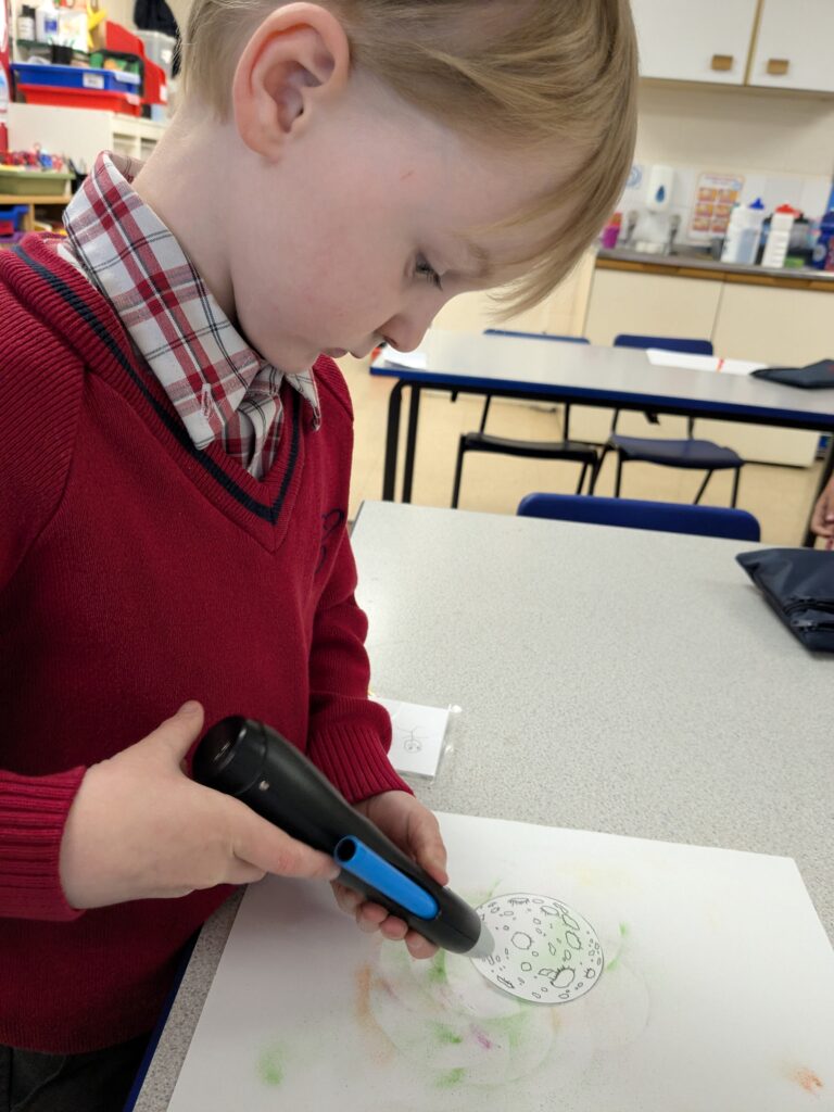 Earth in outer space…, Copthill School
