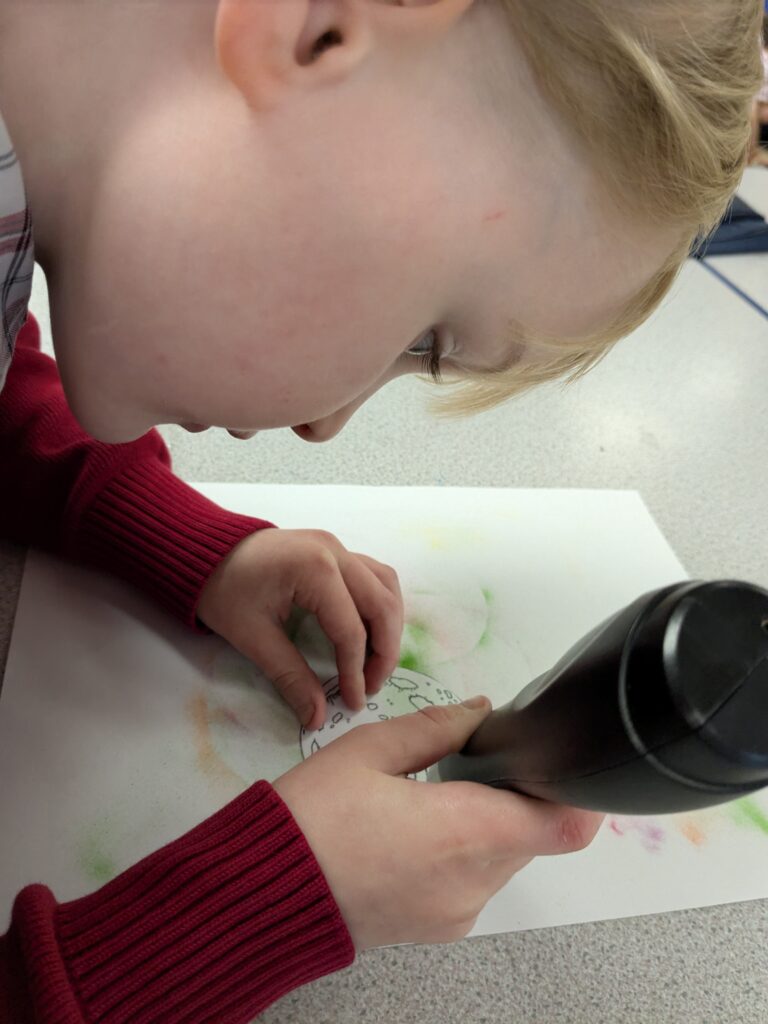 Earth in outer space…, Copthill School