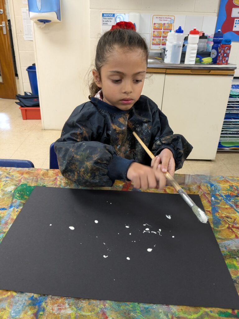 Earth in outer space…, Copthill School