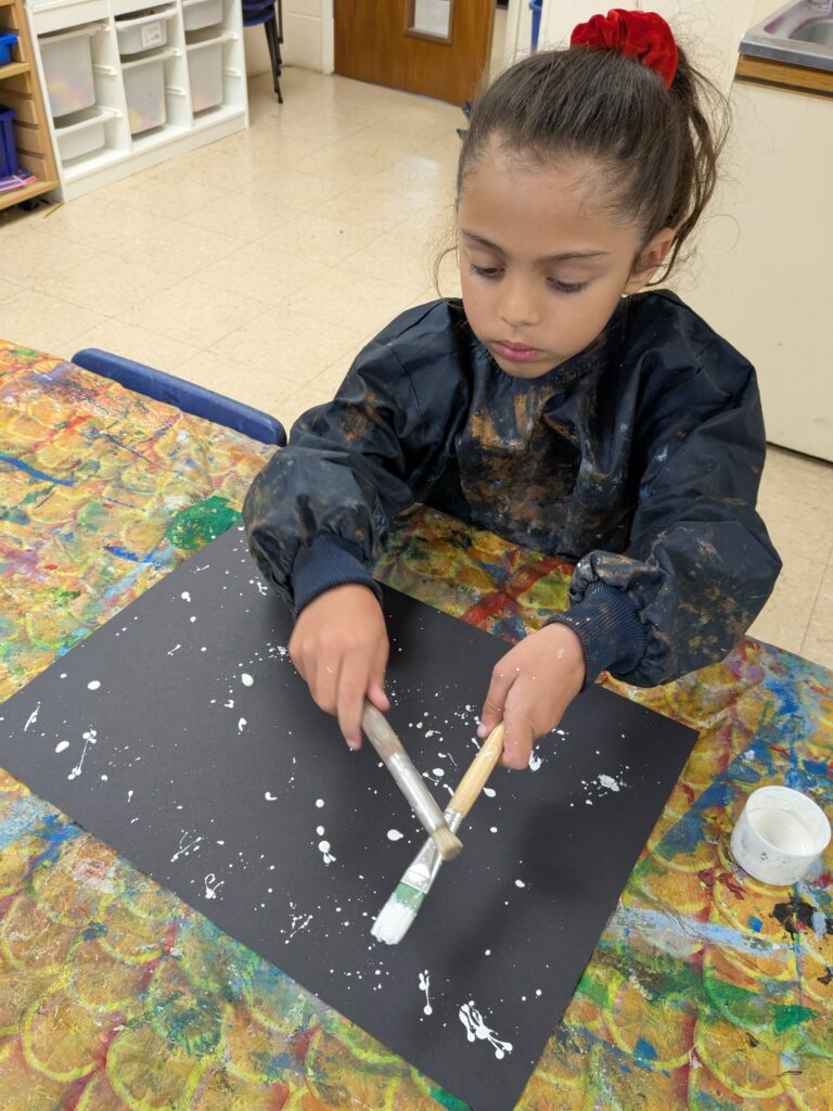Earth in outer space…, Copthill School