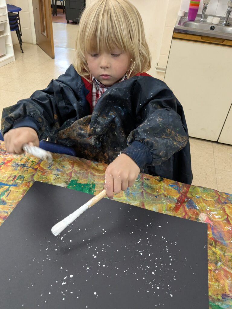 Earth in outer space…, Copthill School