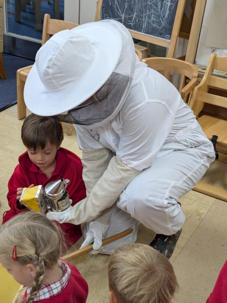 Buzzing with Excitement – Mr Campbell’s Bee Talk! 🐝🌷🍯, Copthill School