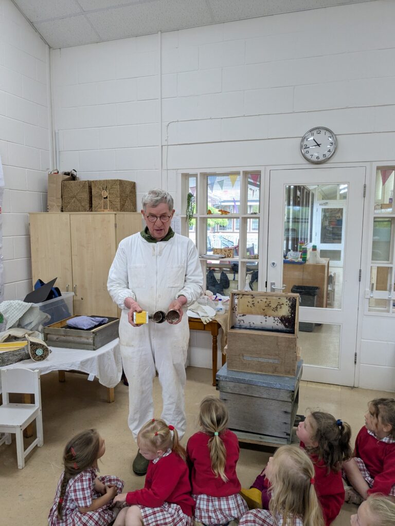 Buzzing with Excitement – Mr Campbell’s Bee Talk! 🐝🌷🍯, Copthill School