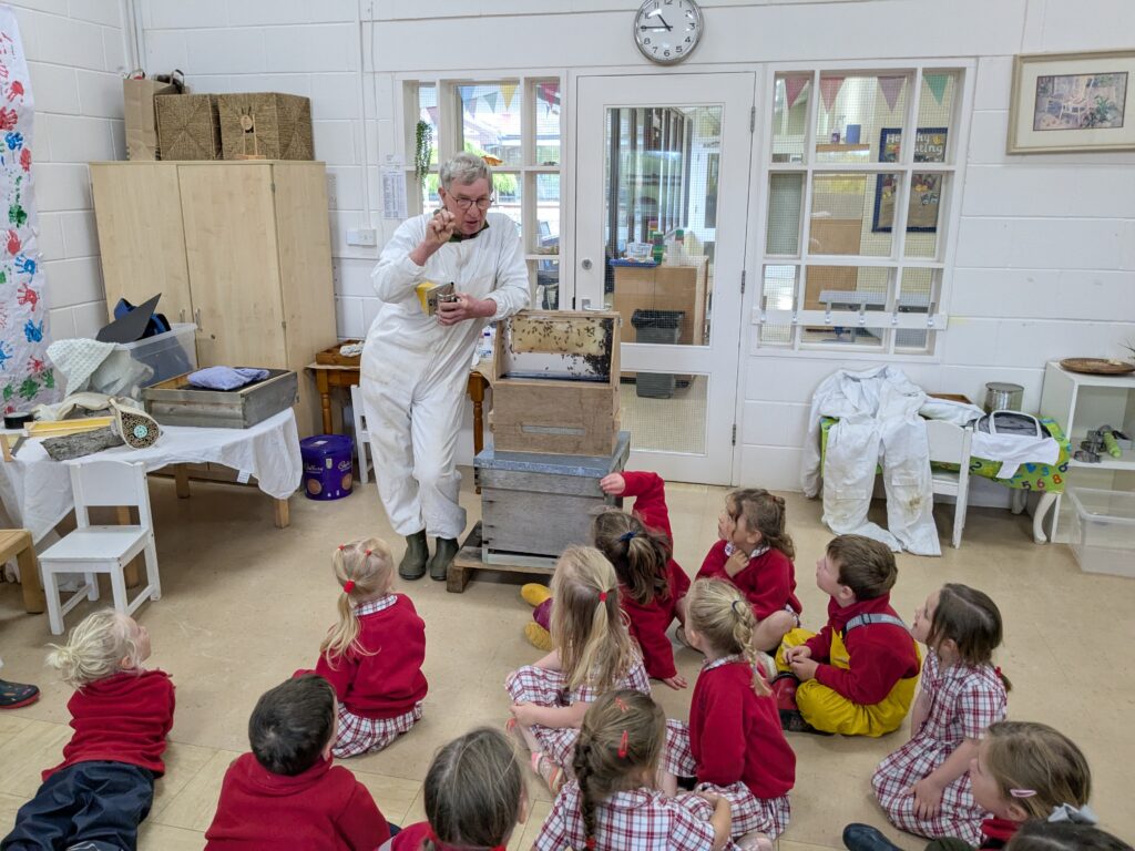 Buzzing with Excitement – Mr Campbell’s Bee Talk! 🐝🌷🍯, Copthill School