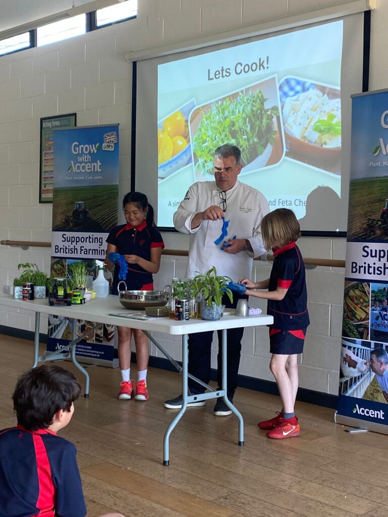 Mircro Farm Workshop for Year 5, Copthill School