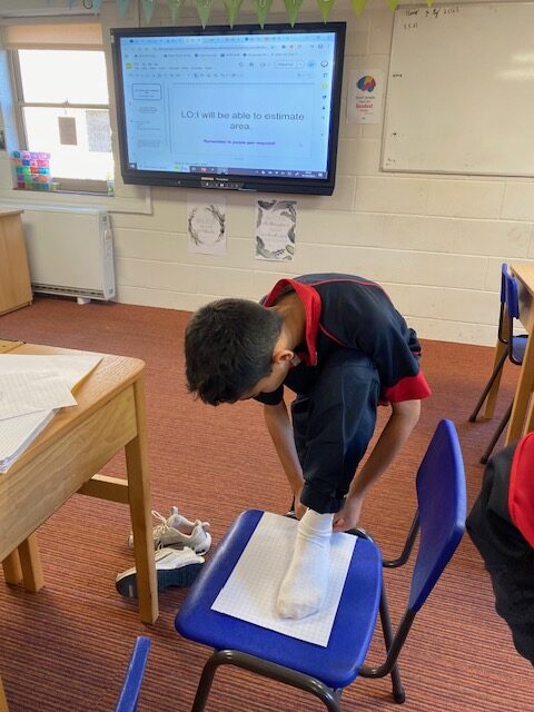 Fun in Y5 maths, Copthill School
