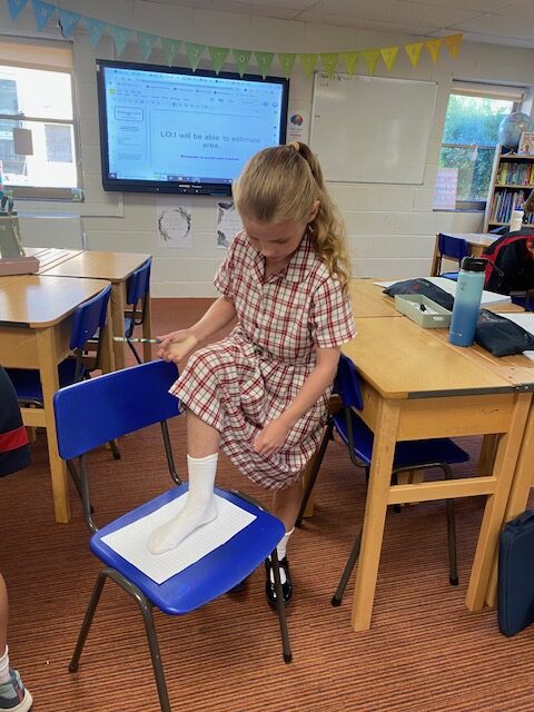 Fun in Y5 maths, Copthill School