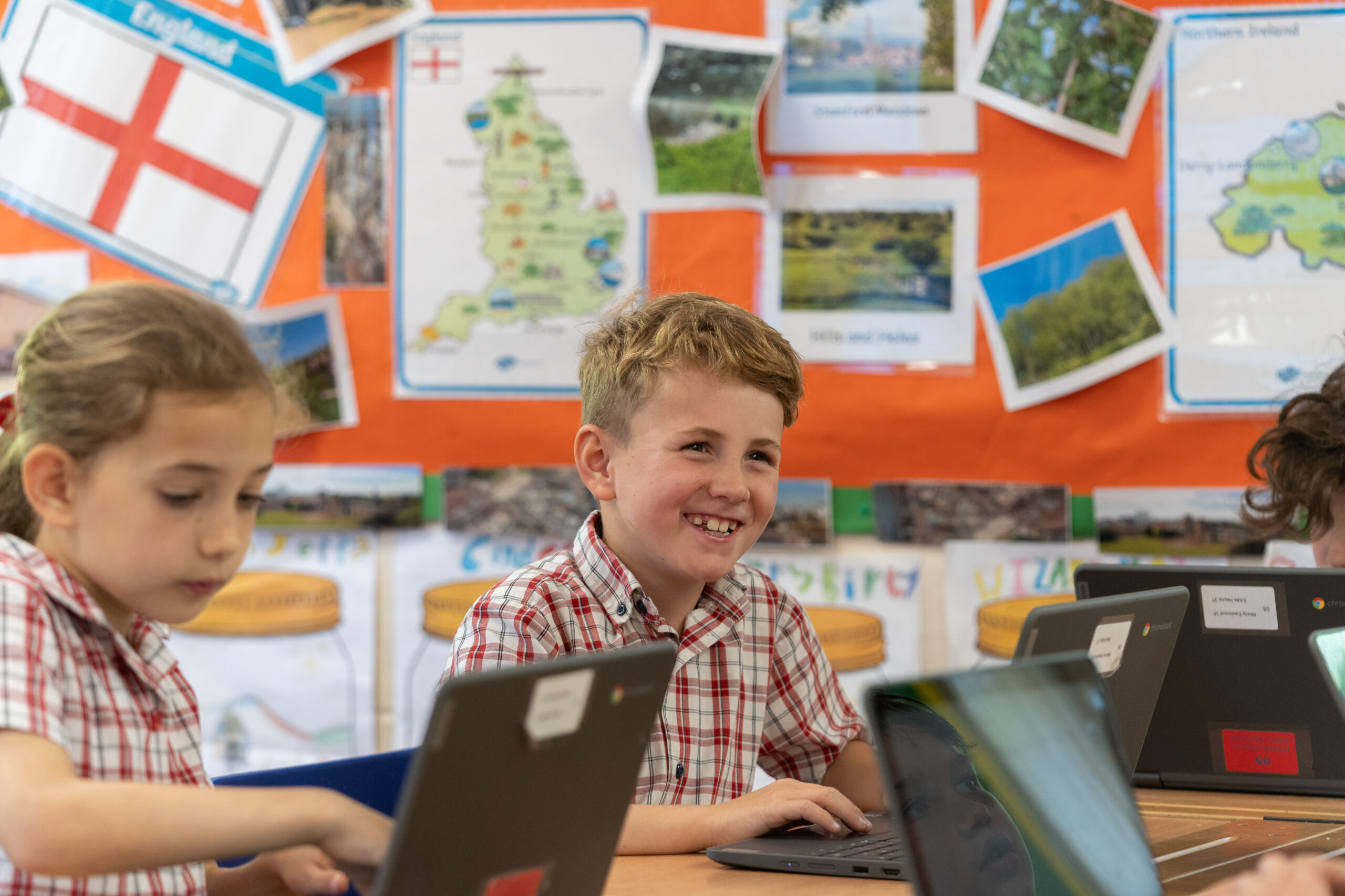 Home page, Copthill School