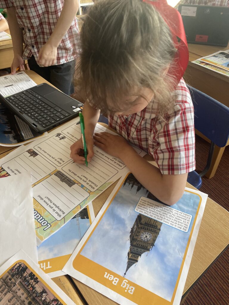 Using our senses, Copthill School
