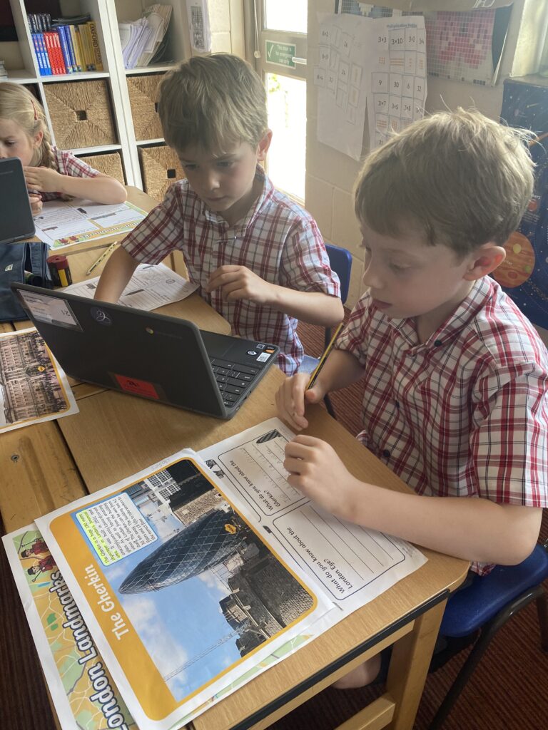 Using our senses, Copthill School