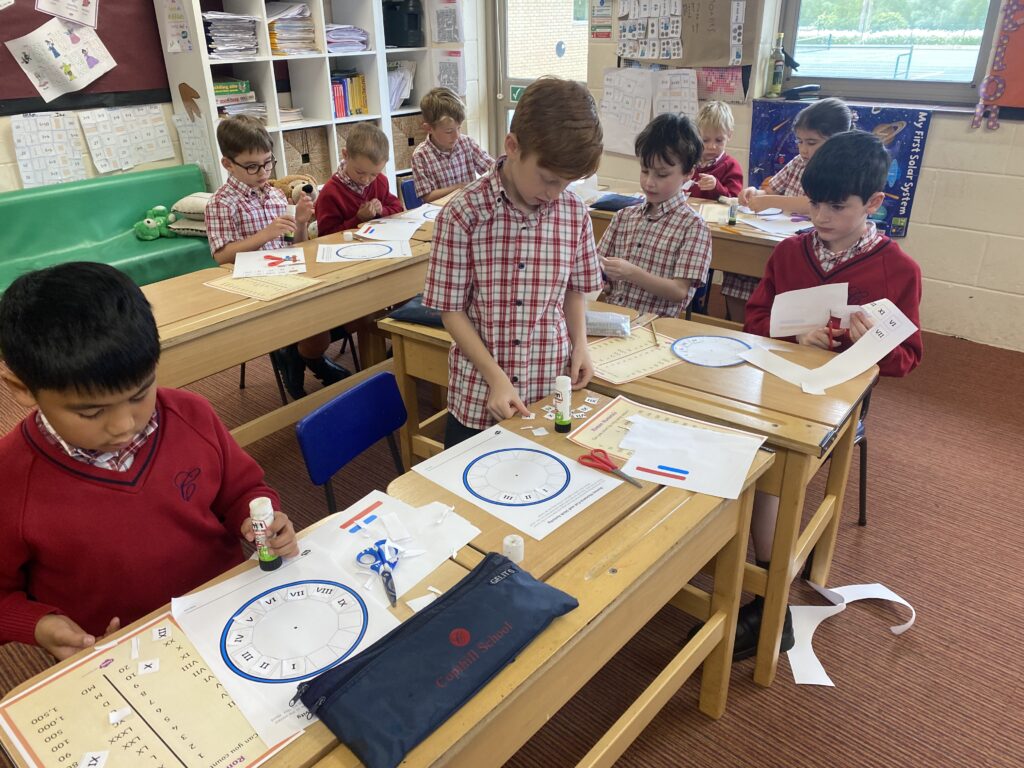 Using our senses, Copthill School