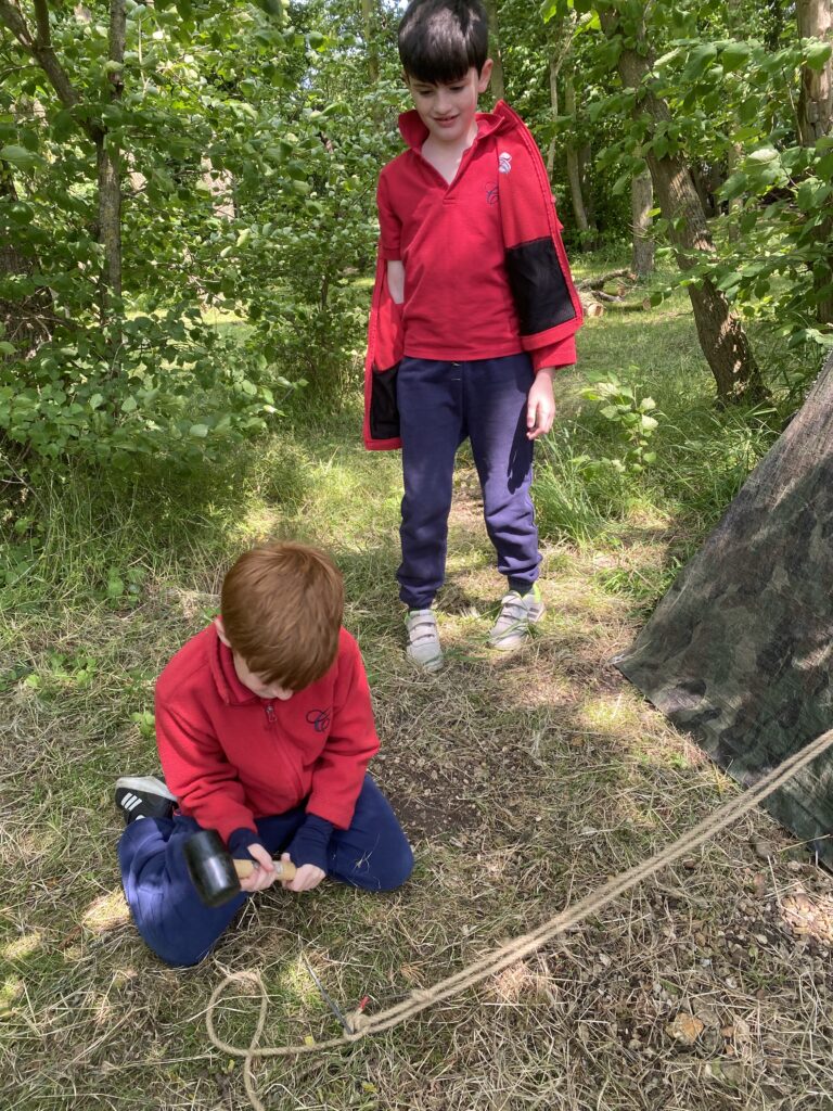 Using our senses, Copthill School