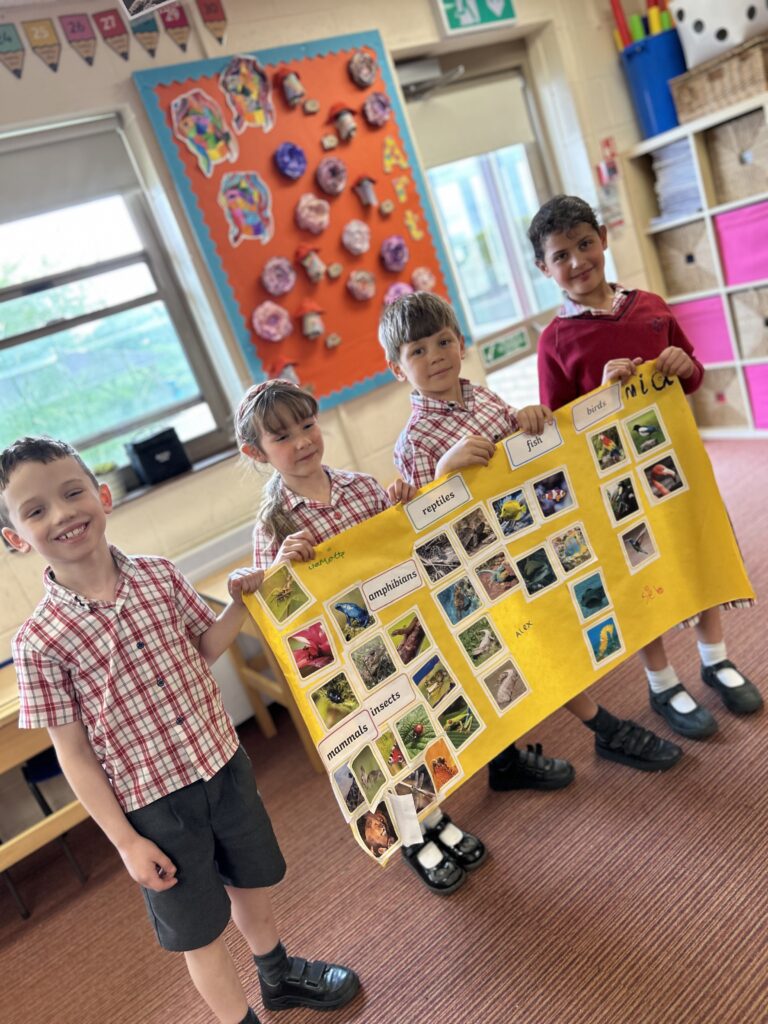 Using our senses, Copthill School
