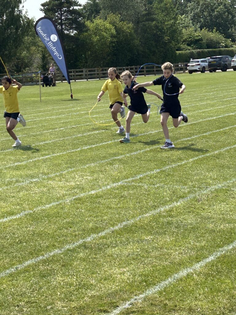 Sport, shapes and sunshine!, Copthill School