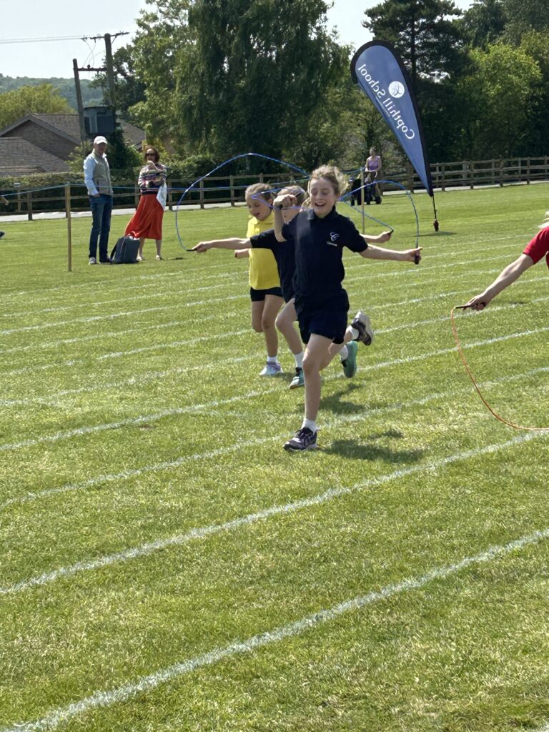 Sport, shapes and sunshine!, Copthill School