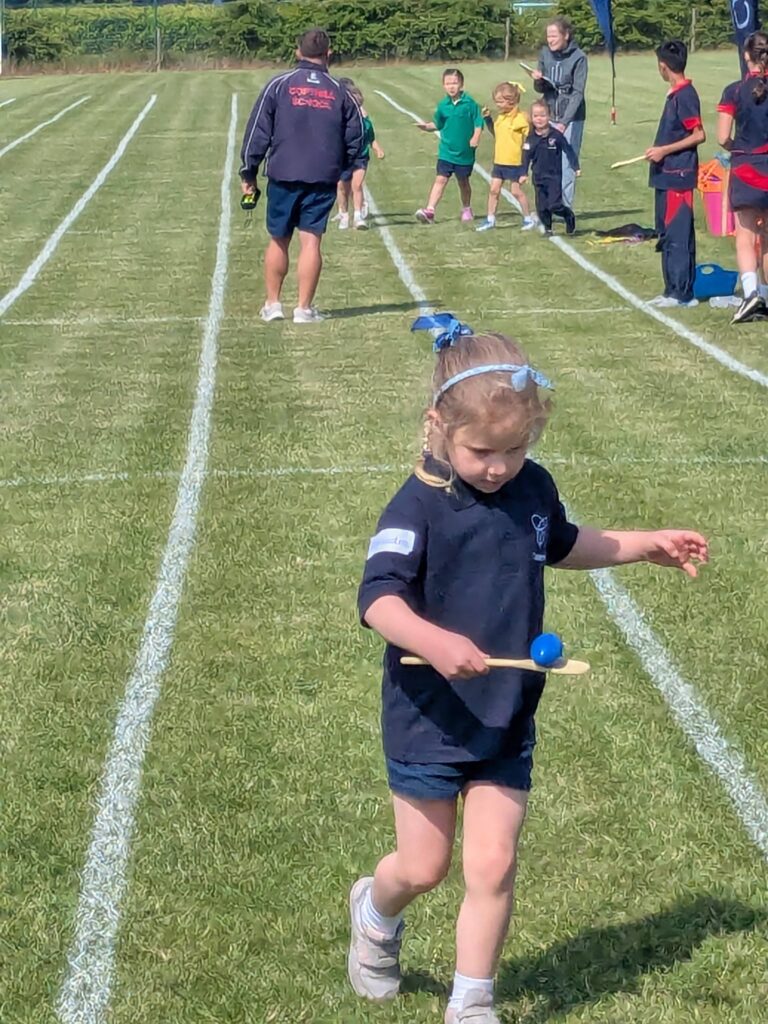 Reception Sports Day Fun!, Copthill School