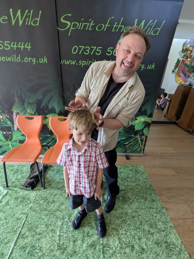 An amazing animal encounter!, Copthill School
