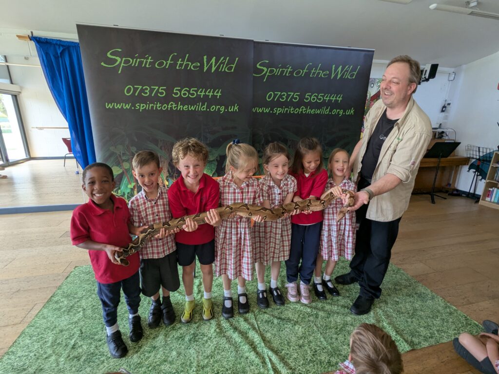 An amazing animal encounter!, Copthill School
