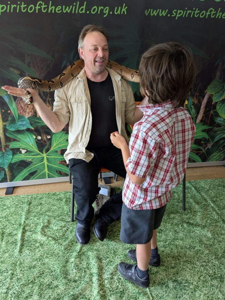 An amazing animal encounter!, Copthill School