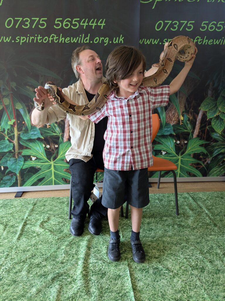 An amazing animal encounter!, Copthill School
