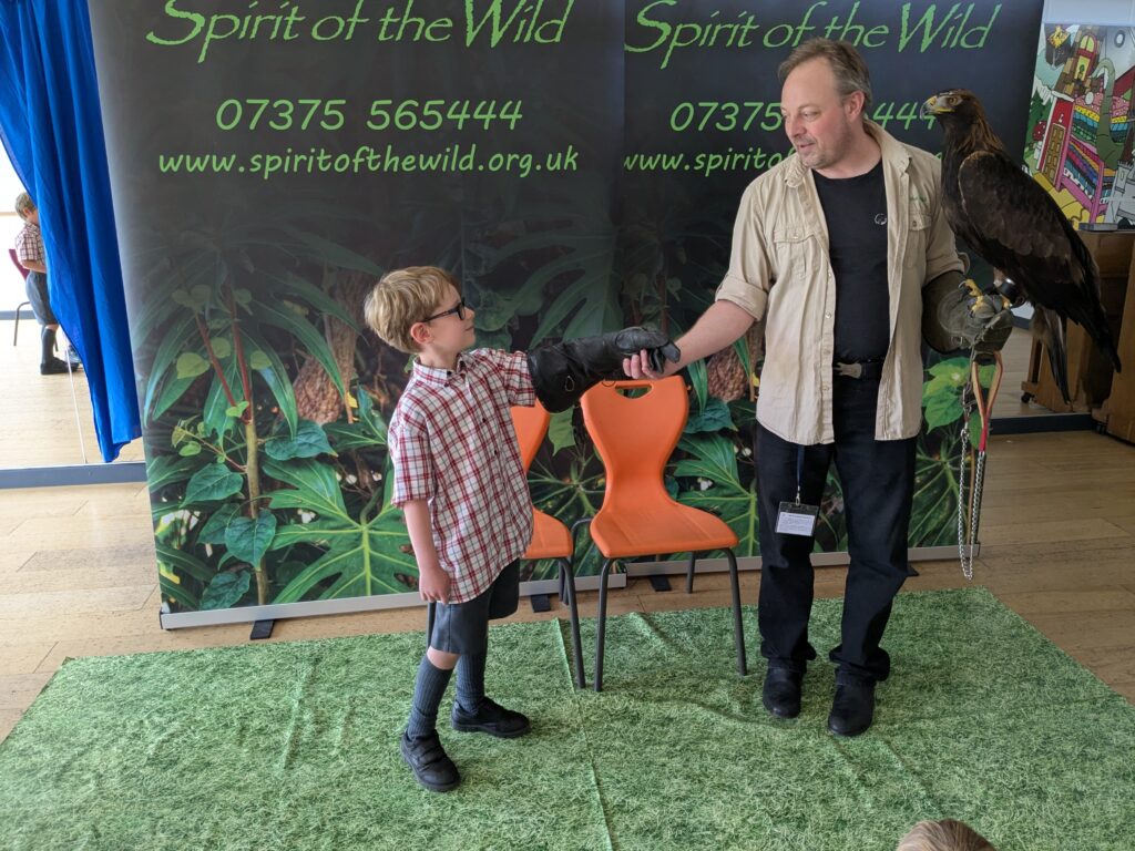 An amazing animal encounter!, Copthill School