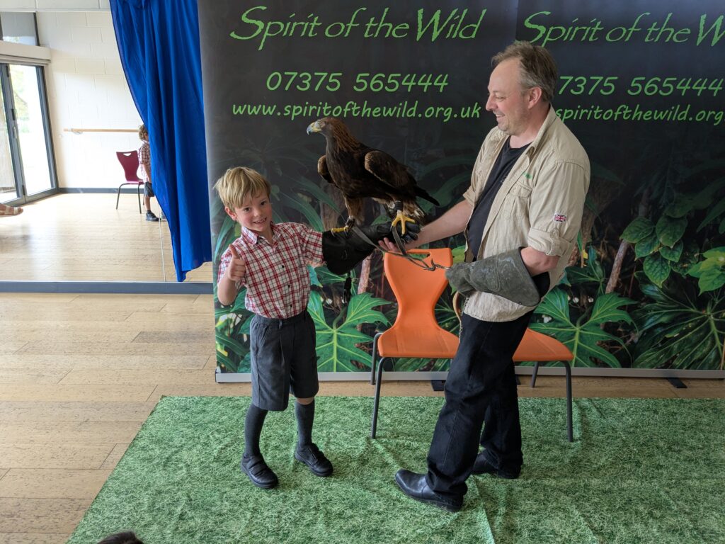 An amazing animal encounter!, Copthill School
